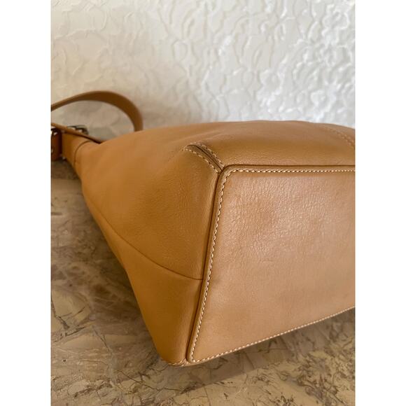 Rare Vintage Coach hobo Legacy leather small handbag 9566 very good condition - Picture 8 of 10